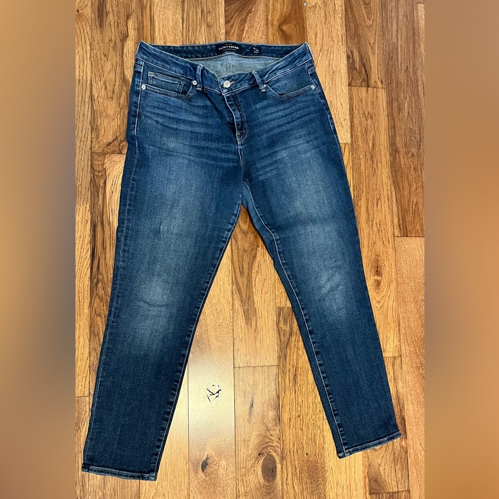 Lucky Brand Women's Skinny Jeans - Dark Blue